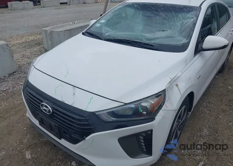 2017 Hyundai Ioniq Hybrid Sel from USA, damaged, VIN KMHC75LC9HU028536